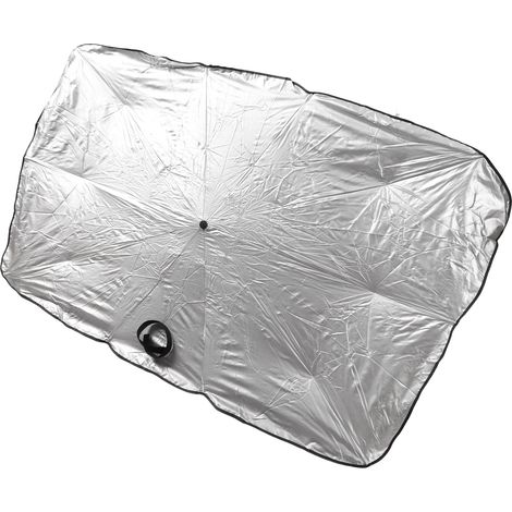 Silberner Auto-Sonnenschutz, klein, Sonnenschutz, UV-beständige Fensterabdeckung (1/5)