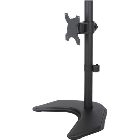 Techly Soporte de escritorio moderno negro ajustable