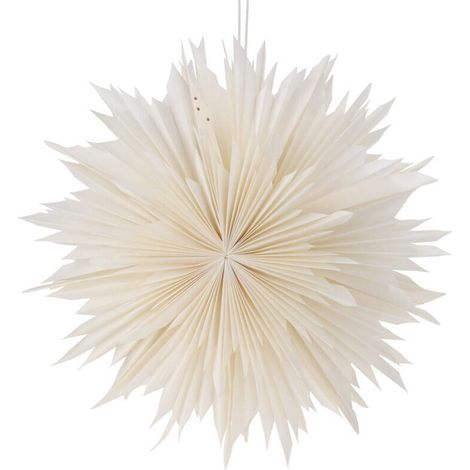 Weihnachtsschmuck für das Fenster, Papierstern, 50 cm