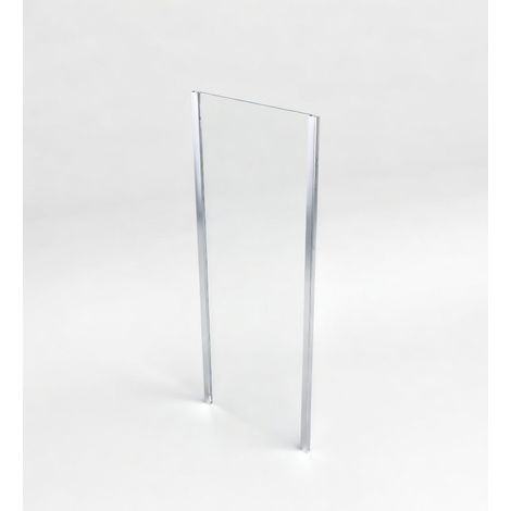 Lato fisso da 80 cm per box doccia H190 cm CARLO - Cromato Lucido (1/2)