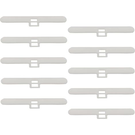 10pcs Vertical Blind Top Hangers, Vertical Blind Parts Spares for 89mm Slat (white) (1/5)