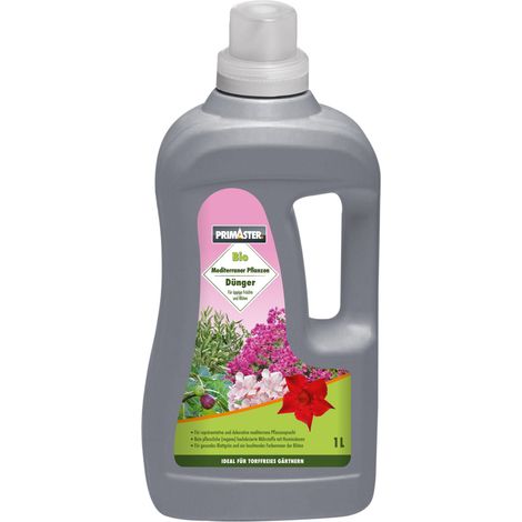 Primaster Bio Flüssigdünger 1 l für mediterrane Pflanzen Dünger