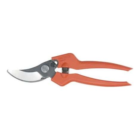 Bahco Lightweight Orange Pruning Shears with Cross-Action Blades, 20mm Cutting Capacity, 210mm Length