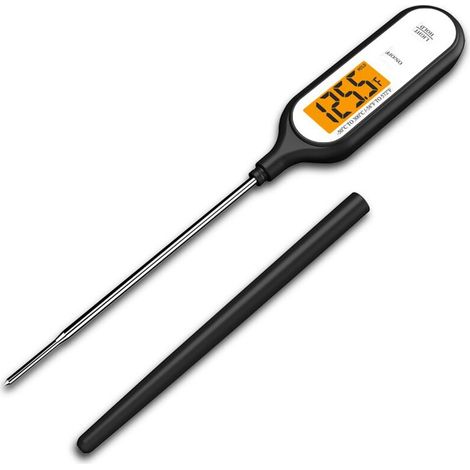 Thermomètre de cuisine étanche pour grill, barbecue et viande, sonde électronique, indicateur de température pour lait.-AquaForge (1/5)