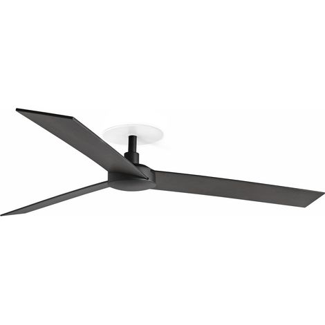 RUDDER RECESSED 3 L Ventilator schwarz/Nussbaum