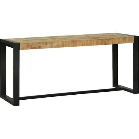 Banc intérieur Bois de mangue massif fr9672 - Maison La Vie (1/5)
