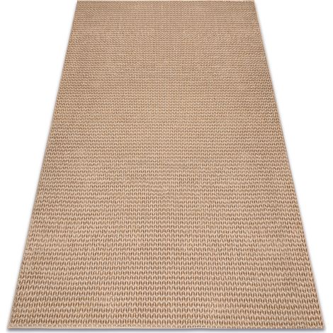 Carpet AURA E9787 beige - Chevron, herringbone, structural, modern beige 240x330 cm (1/5)