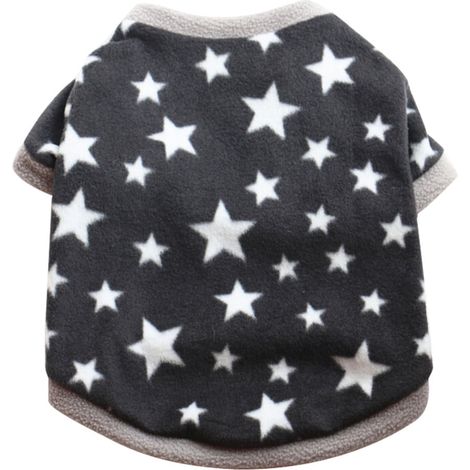 Veste Chien Chat - Polaire Douce - Pour Chiots et Chatons - Chaude et Confortable - Tailles XS à L - 1 Pièce (1/4)