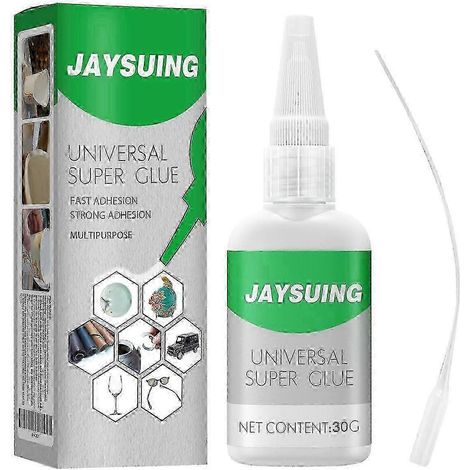 Réparation adhésive multifonctionnelle Jaysuing, colle à séchage rapide à faire soi-même, pour cuir, bois, carrelage, application à la main