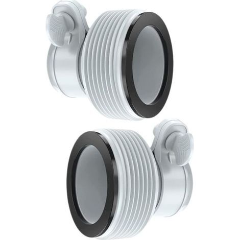 Intex Kit adaptateur de conversion de tuyau B pour tuyau Intex B Pool 3,2 cm à 3,8 cm Pièces de conversion de rechange (1/5)