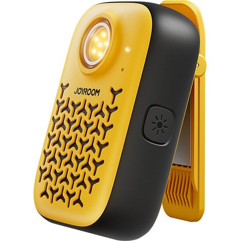Altoparlante Bluetooth portatile Joyroom Maya JR-MS03 con torcia integrata, resistente - giallo (1/5)