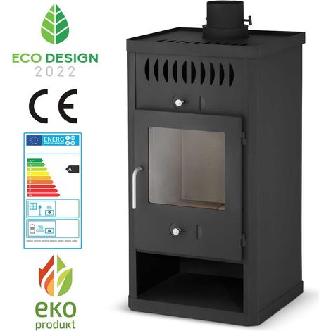 Stufa a legna Zvezda Orion da 10 kW per riscaldamento domestico (1/5)