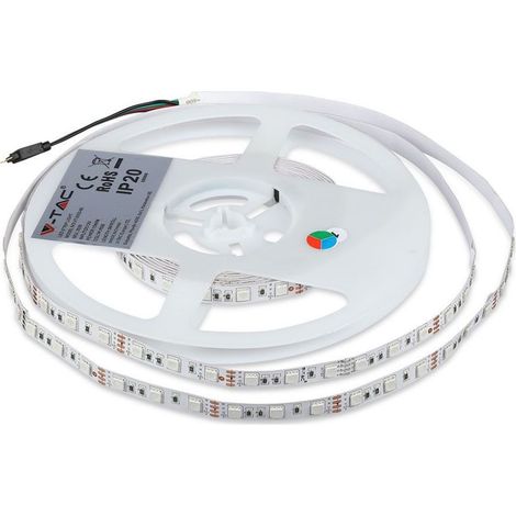 V-TAC Striscia LED RGB multicolore 5 metri interno (1/5)