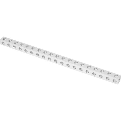 Profilé en aluminium extrudé en forme de L, accessoires pour robots, 19 trous, 8 x 8 mm, 310600190152 (1/5)