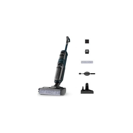 Rowenta – Aspirateur balai laveur sans fil – Autonomie 35 minutes – Modes ECO et MAX – Nettoyage hygiénique avec réservoirs séparés (1/5)