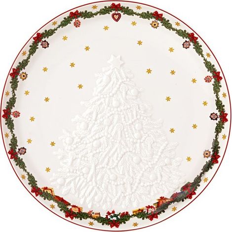 Cuenco con relieve de árbol de Navidad de fantasía de Villeroy & Boch Toy
