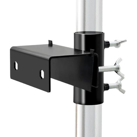 Genérico Porta Sombrillas Para Exteriores, Soporte Ajustable Antideslizante Para Barandillas de Balcón, Abrazadera Para Sombrillas en Piscina, Playa, Jardín y Exteriores (1/4)