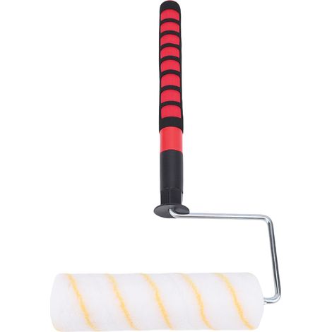 Farbroller-Set, 23 cm Teleskopgriff, ergonomisch, tragbar, höhenverstellbar, für Wandanstriche im Haushalt (1/5)