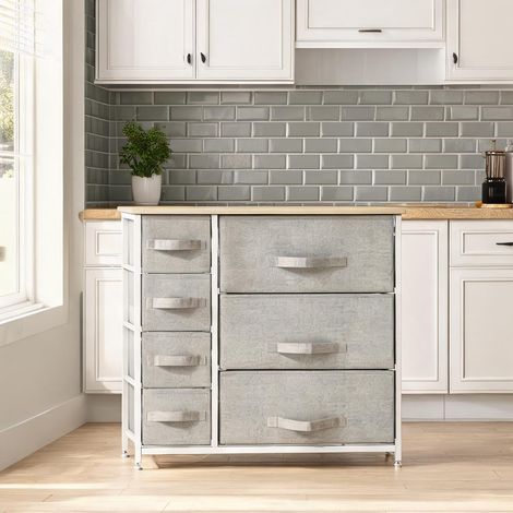 Armoire de rangement en acier Vliesstoff 63,5 x 30 x 71 cm (1/5)