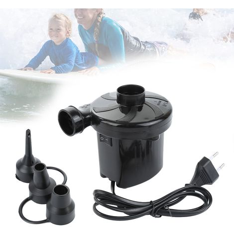 Pompe électrique gonfleur 150W – Débit 500L/min – Alimentation 220V – 3 buses pour matelas, camping, bateau – Oobest (1/5)