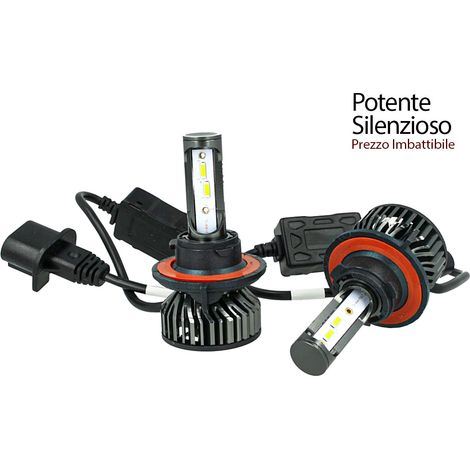 Kit Full Led Cob H13 26W Reale 12V Con Ventola Raffrenddamento Silenziosa Attacco Regolabile 2200 Lumen (1/3)