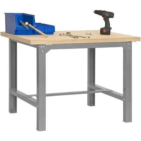 Simon Rack BT6 Werkbank grau dunkel robust 800 kg