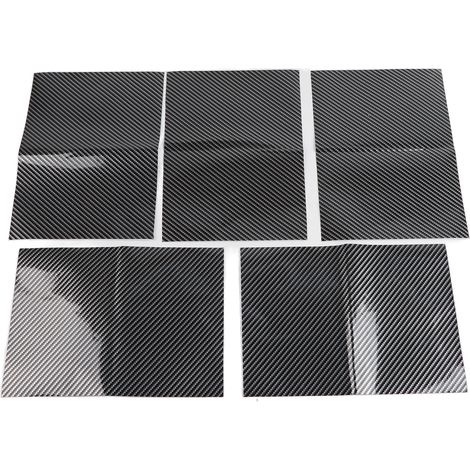 5 PCS Film Protecteur Voiture Télécommandée Style Fibre de Carbone Imperméable pour Carrosserie Capot Moteur (1/5)