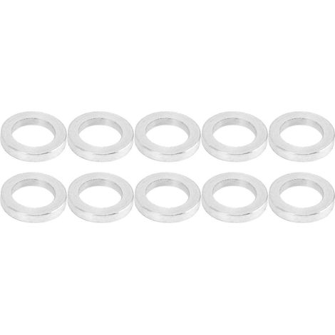 Abstandshalter aus Aluminiumlegierung, zylindrische Dichtung, Distanzstück, Stützzubehör, Außendurchmesser 6 mm, Länge 1 mm