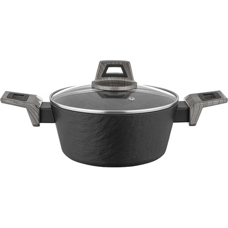 Olla de aluminio Japandi de 20 cm y 1,9 L con/P