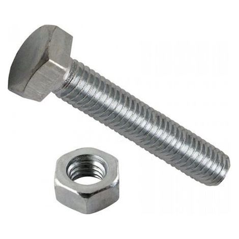 CONNEX - 4 BULLONI TESTA ESAGONALE ZINCATI M6X30 (1/5)