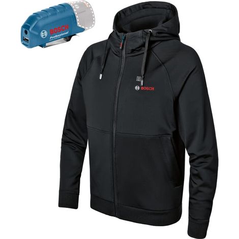 Bosch Beheizbarer Hoodie GHH 12+18V XA Professional, Ausführung: 06188000EP, Gr. S/Solo