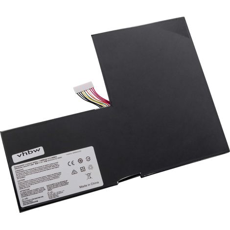 vhbw Akku Ersatz für MSI MS-16H2, BTY-M6F für Notebook (4640 mAh, 11,4 V, Li-Polymer) (1/2)