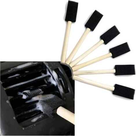 5 pièces Voiture climatiseur évent Brosse Grille détaillant nettoyant Stores Duster Propre, Brosse d'aération (1/4)
