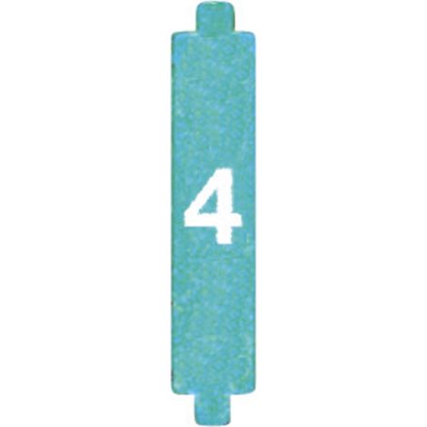 Jeu de 10 cavaliers de configuration pour système BUS avec marquage ''4'' BTICINO 3501/4 (1/2)
