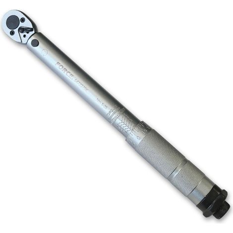 Clé dynamométrique 1/4" 5 à 25 Nm – Précision ±1% – Cliquet réversible – Pour vélo carbone et petites vis en aluminium – Force (1/3)
