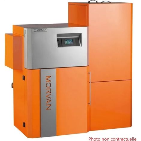 Chaudière à Granulés 12kW MORVAN GM Easy 12 avec Réservoir à Granulés - 522630 (1/5)