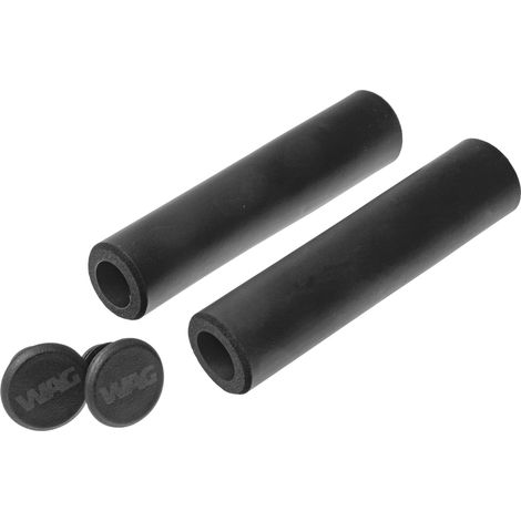 Manopole Wag in silicone, nere, 135 mm