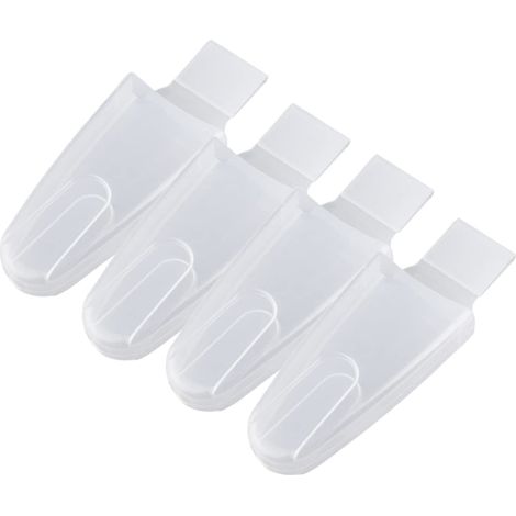 Jeu Boîte De Rangement Transparente Pour Sécateurs Clips De Accessoire De Jardinage Pratique Étui Pour Outils Multifonctions 4 Pièces