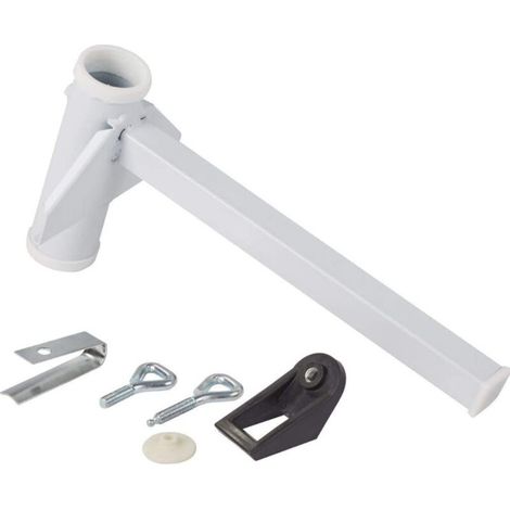 royaluxe -Porte-parapluie en métal - Porte-parapluie pour balcon - Grand porte-parapluie pour balustrade de balcon (1/4)