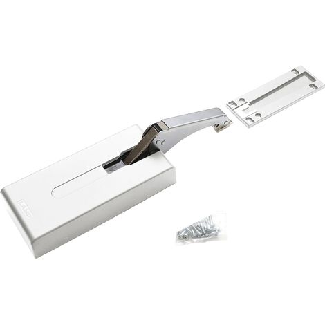 Lamp Schwerlast Klappbeschlag LADH-35WT Klappenhalter mit Hebeunterstützung & Dämpfung - Hochklappbeschlag für schwere Klappen, 30-50mm