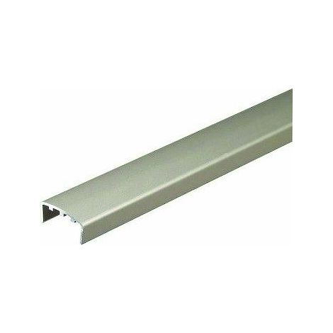 Profil de placard coulissant U19/25 - 2550 mm - blanc - SEED GAMMISTE