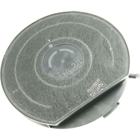 Filtre Charbon - 243 X 36 mm - Pour Hotte De Cuisine - Compatible Gorenje Du601w Du6111e Electrolux Eft600k Neff D99a58n0 Whirlpool Df1261in Mora Op611w - 1 Pièce