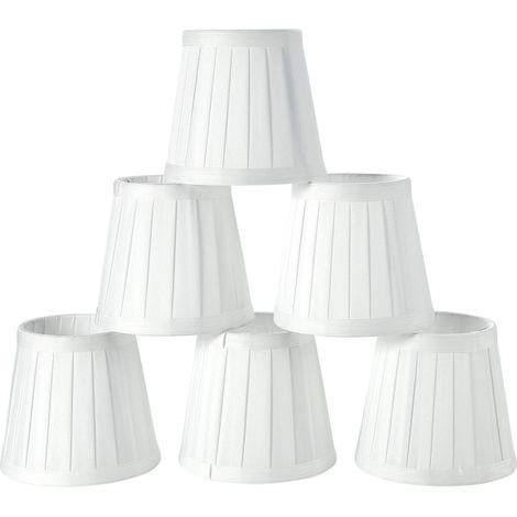 Lampenschirme 2er/6er set E14 E27 Kerzenbirnen für Kronleuchter Pendellampe Wandleuchte Hängelampe Lampenschirm (1/5)