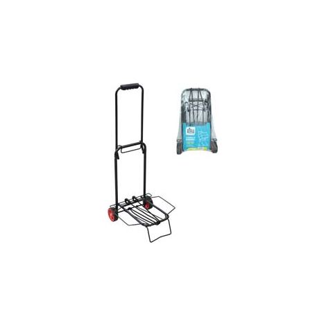 CARRELLO BAGAGLI ACCIAIO PORTOS  cm.31x38,5x86h.    XTRA