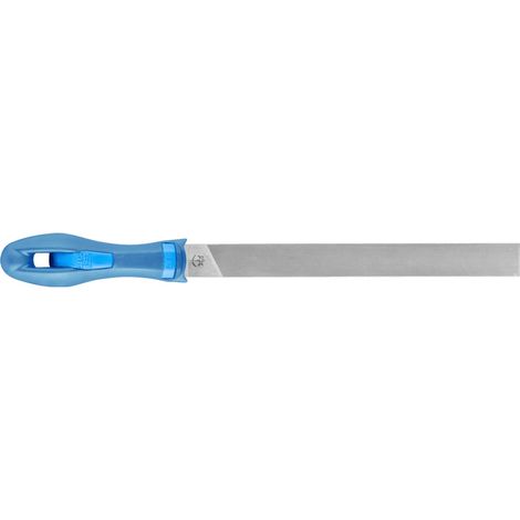PFERD TOOLS Mühlsägefeile mit Heft runde Kanten Flachstumpf 200mm Hieb 2 universell zum Schärfen (1/4)