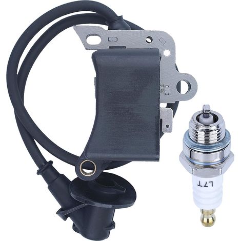 Bobine d’allumage avec bougie L7T pour Stihl TS400 TS460 51 55 61 66 261 262 Scie Trimmer Remplacer 4223-400-1300 (1/5)
