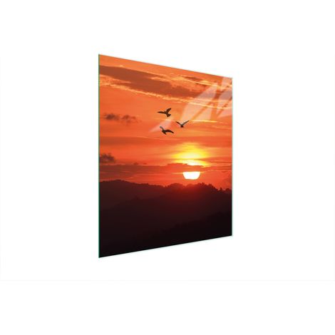 Glasschneidebrett 45x52 Sonne (1/5)