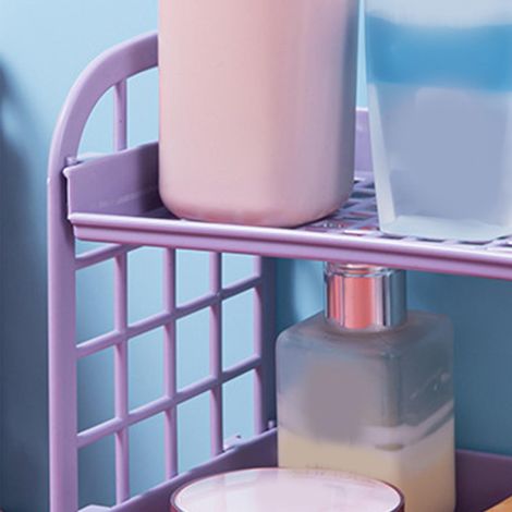 Doppelstöckiges, klappbares Aufbewahrungsregal, sehr beliebt und Instagram-tauglich, ideal für Kosmetik, Schmuck, Zuhause, Büro und Badezimmer. (1/5)