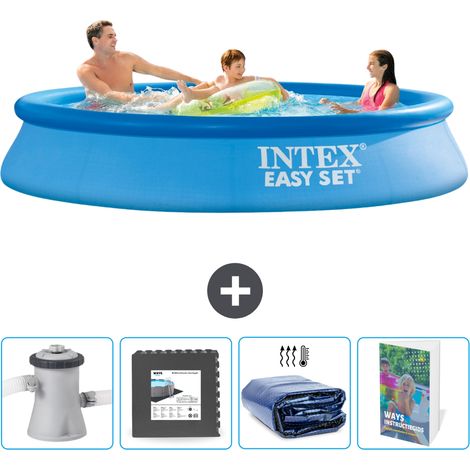 Intex Piscine Easy Set Ronde - 305x61 cm - 5-pièces SCB105 (1/5)