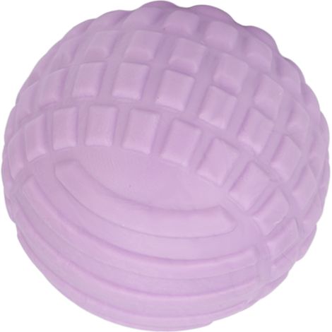 Balle de massage pieds picotée - Apaisement fasciite plantaire et détente - Pour muscles relaxés - Couleur violette (1/5)